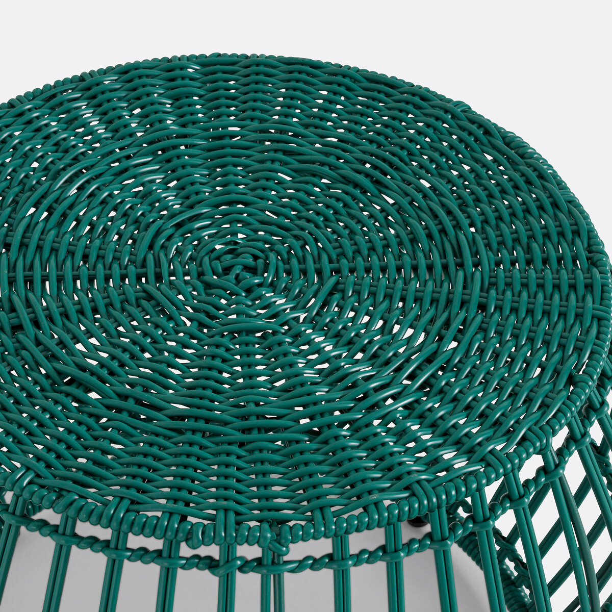 LA REDOUTE INTERIEURS<br>Mesa de centro de jardim, resina tecida ø60cm, Kamila