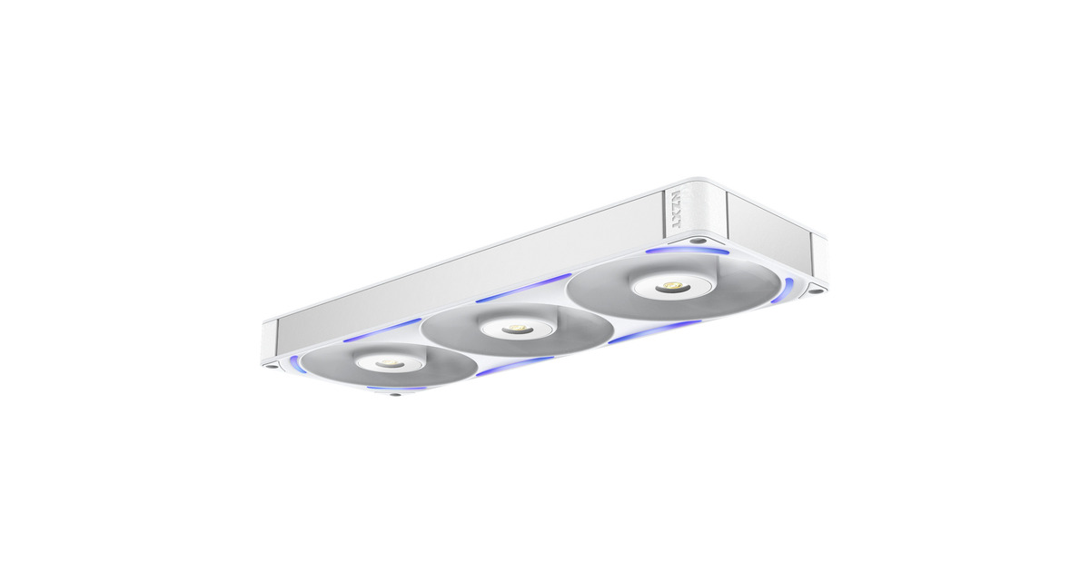 NZXTF360X RGB case fans  (Wit, 3 stuks, 360 x 120 x 30 mm, PWM)