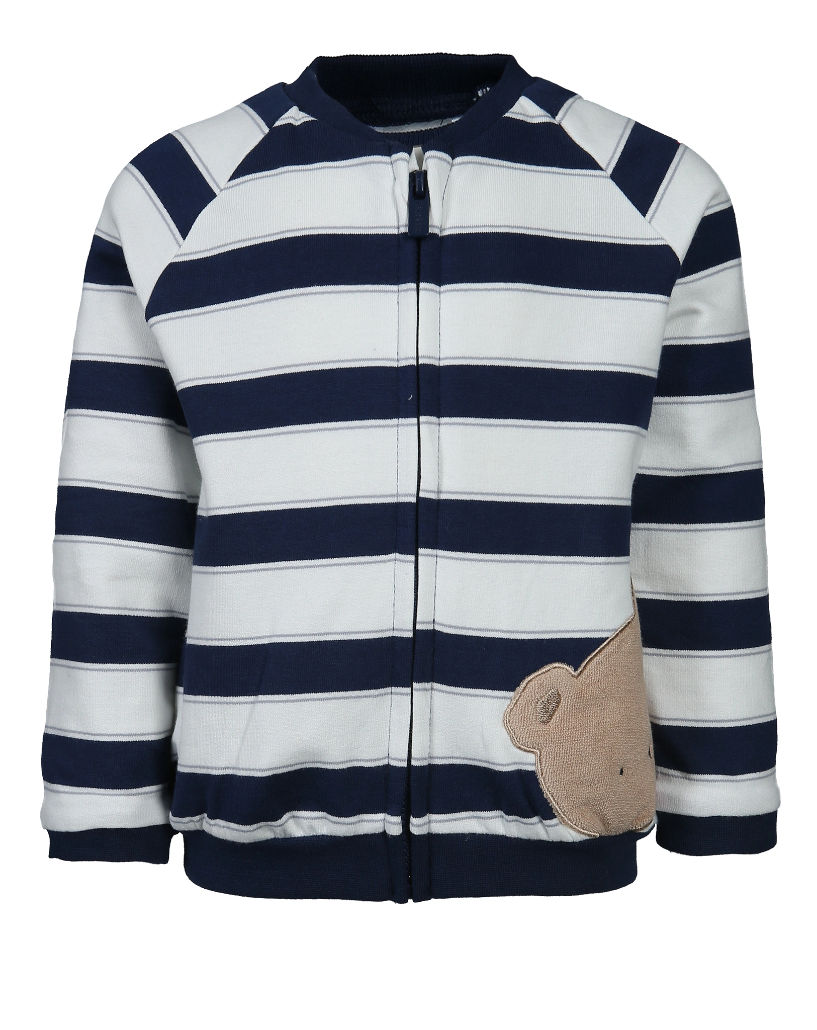 Sweatjacke OSO 3-teilig in night blue