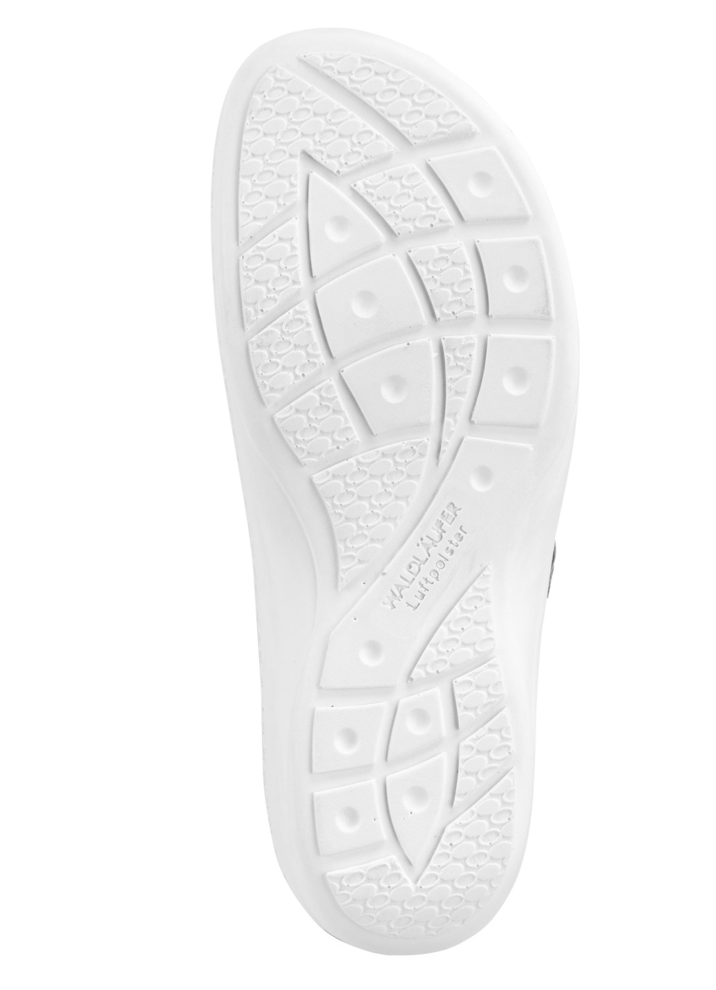Waldläufer Pantolette mit Metallschmuck mit Glitzersteinchen
