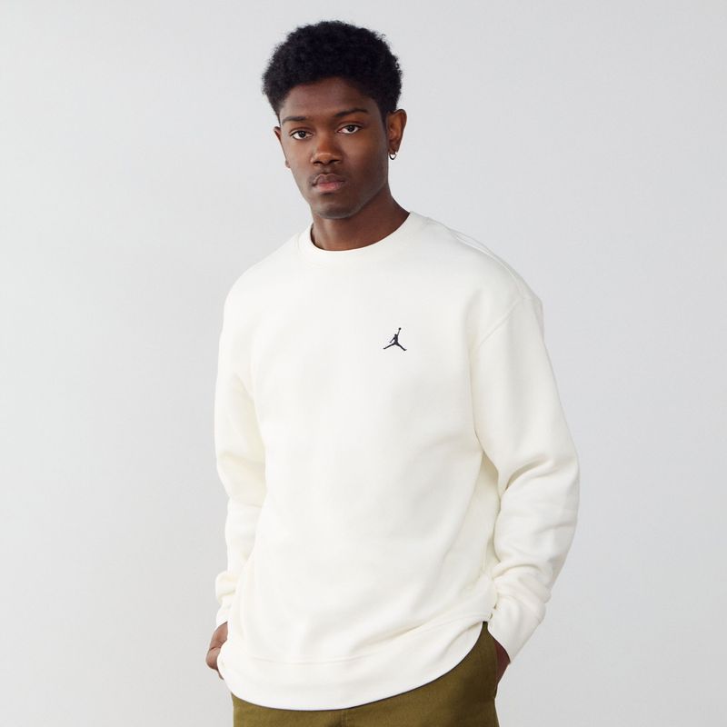 Jordan - Brooklyn Fleece - Sweatshirt - Bruin - Ronde Hals