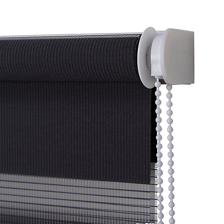Store enrouleur jour / nuit Elin gris Colours 120 x 240 cm
