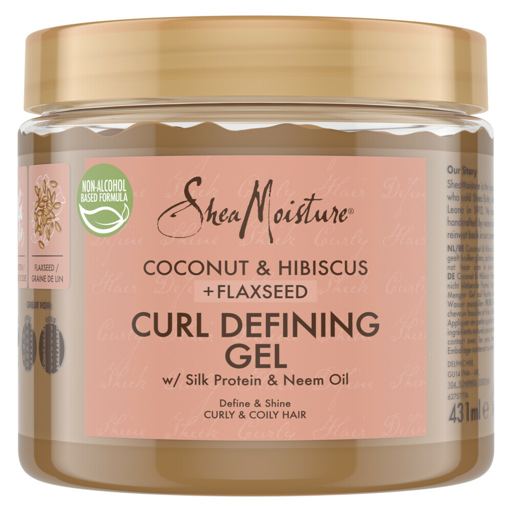 Shea Moisture Curl Defining Haargel Coconut & Hibiscus + Flaxseed431 ml