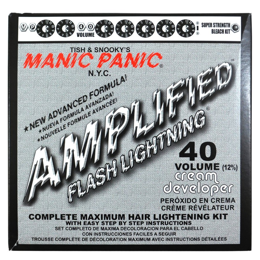 Manic Panic Flash Lightning® Bleach Kit 40 Volume Cream Developer