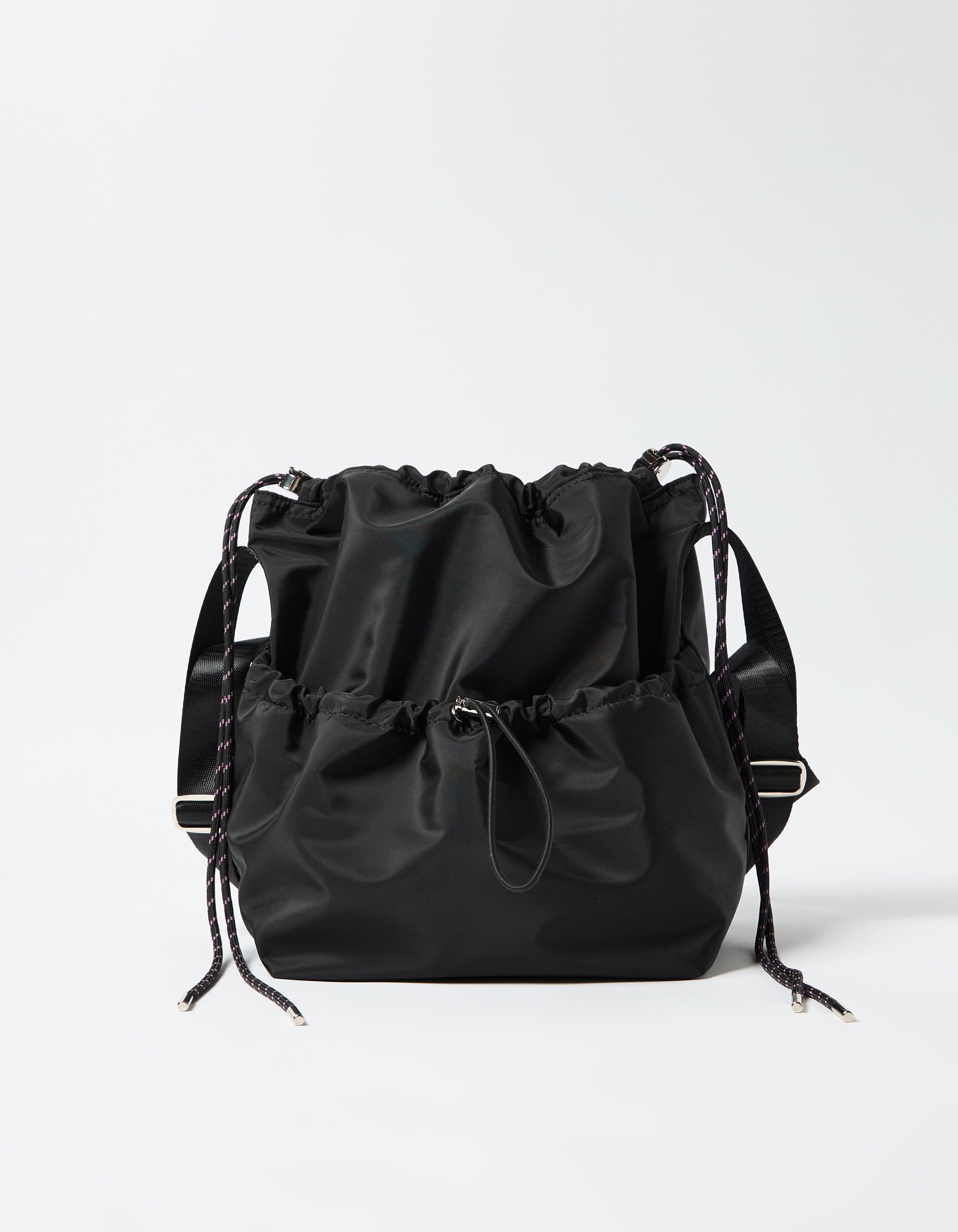 Mochila, Mulher, Preto