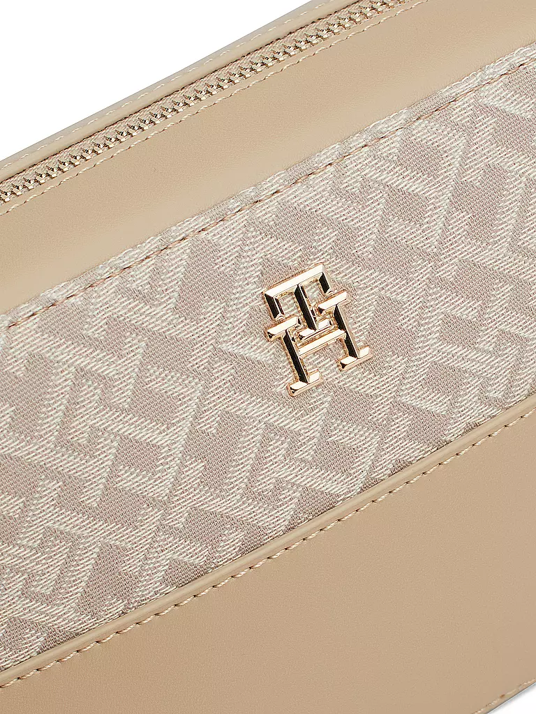 TOMMY HILFIGER Tasche - Mini Bag TH JACQUARD CAMERA BAG beige