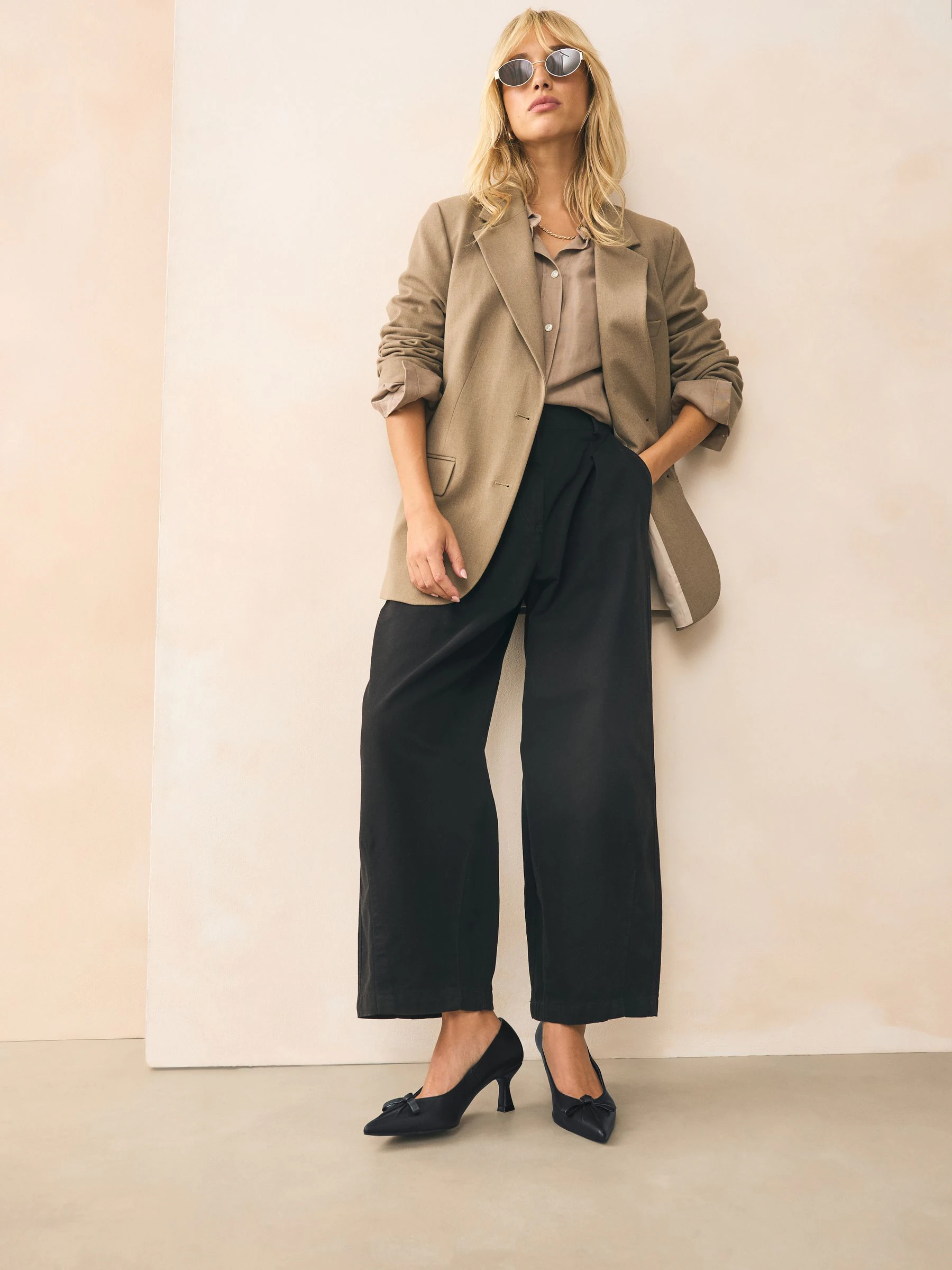 Zwart - Bow Court Heels
