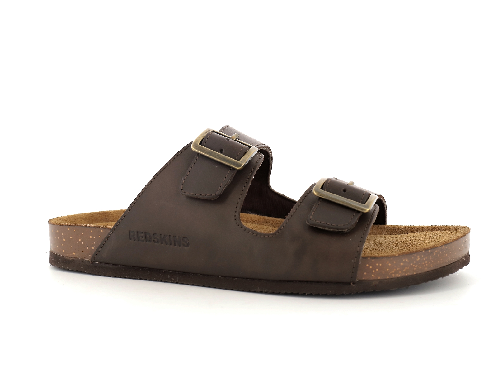 Redskins-CALIFORNIE Cuir Marron Foncé