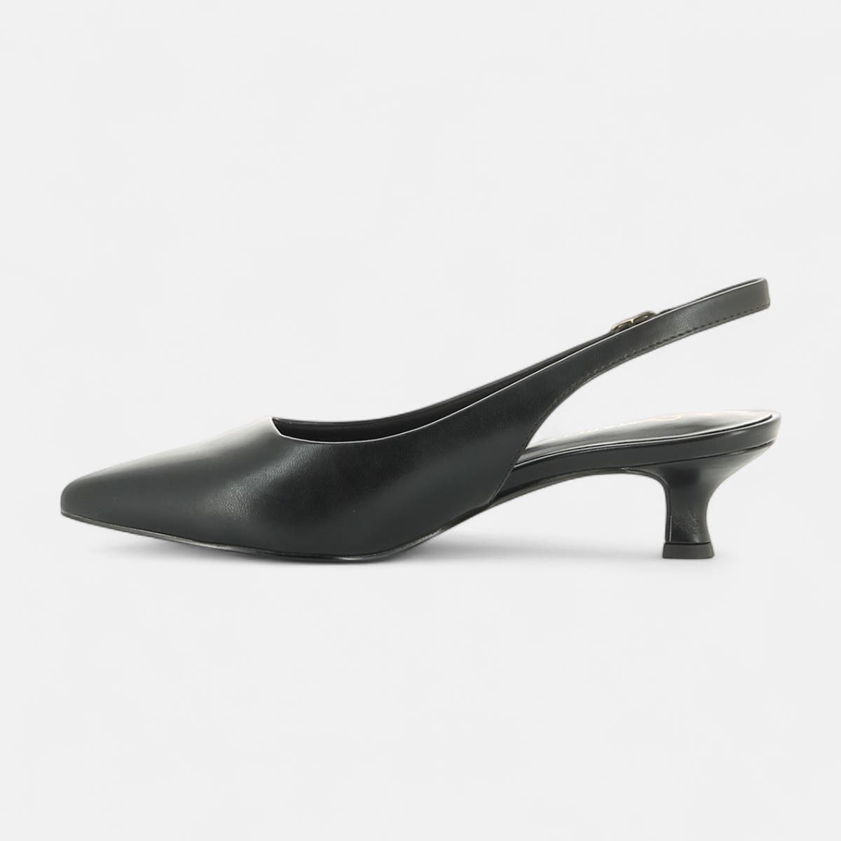 Escarpins avec bride arrière Femme noir