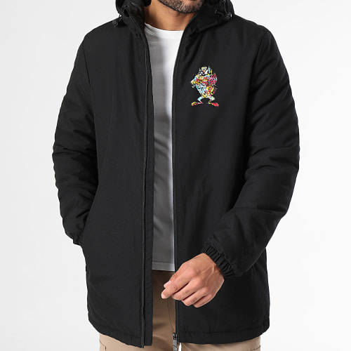 Parka Capuche Small Taz Graffiti Noir