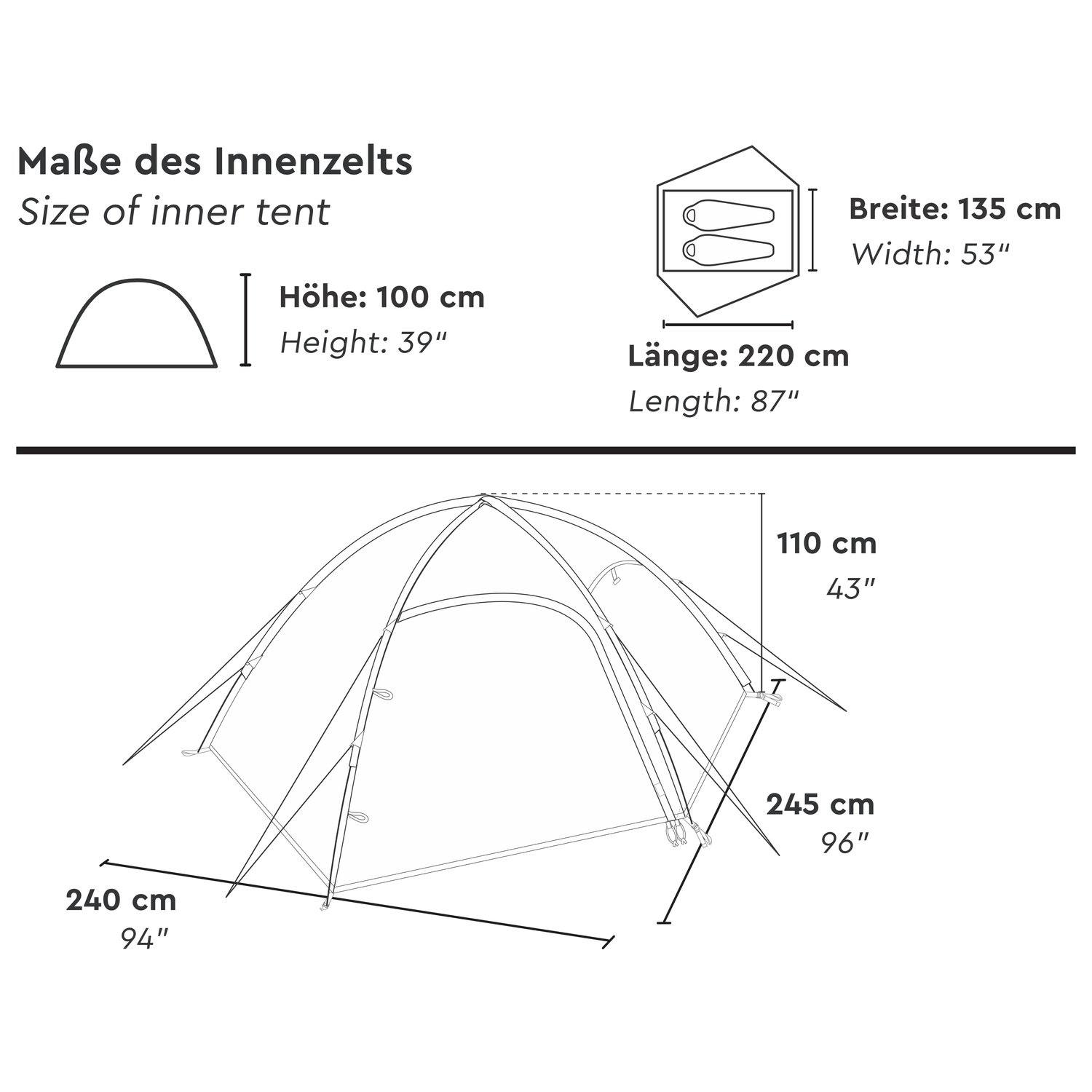 Tambu Kamalo 2 trekkingtent
