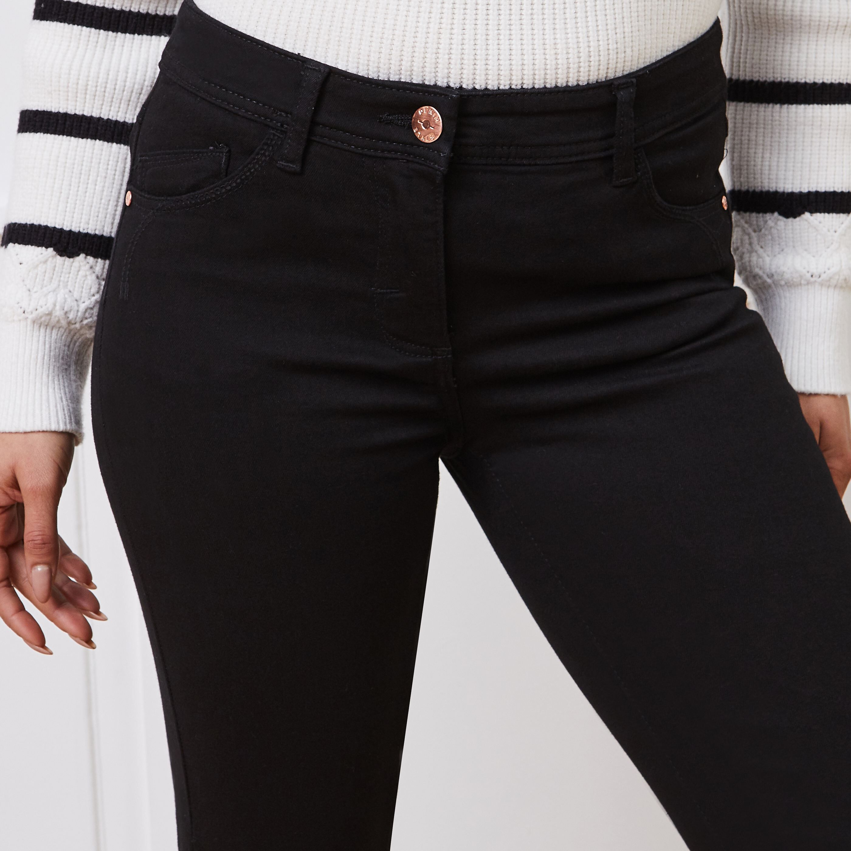 Jean droit NEW YORK femme - BLACK