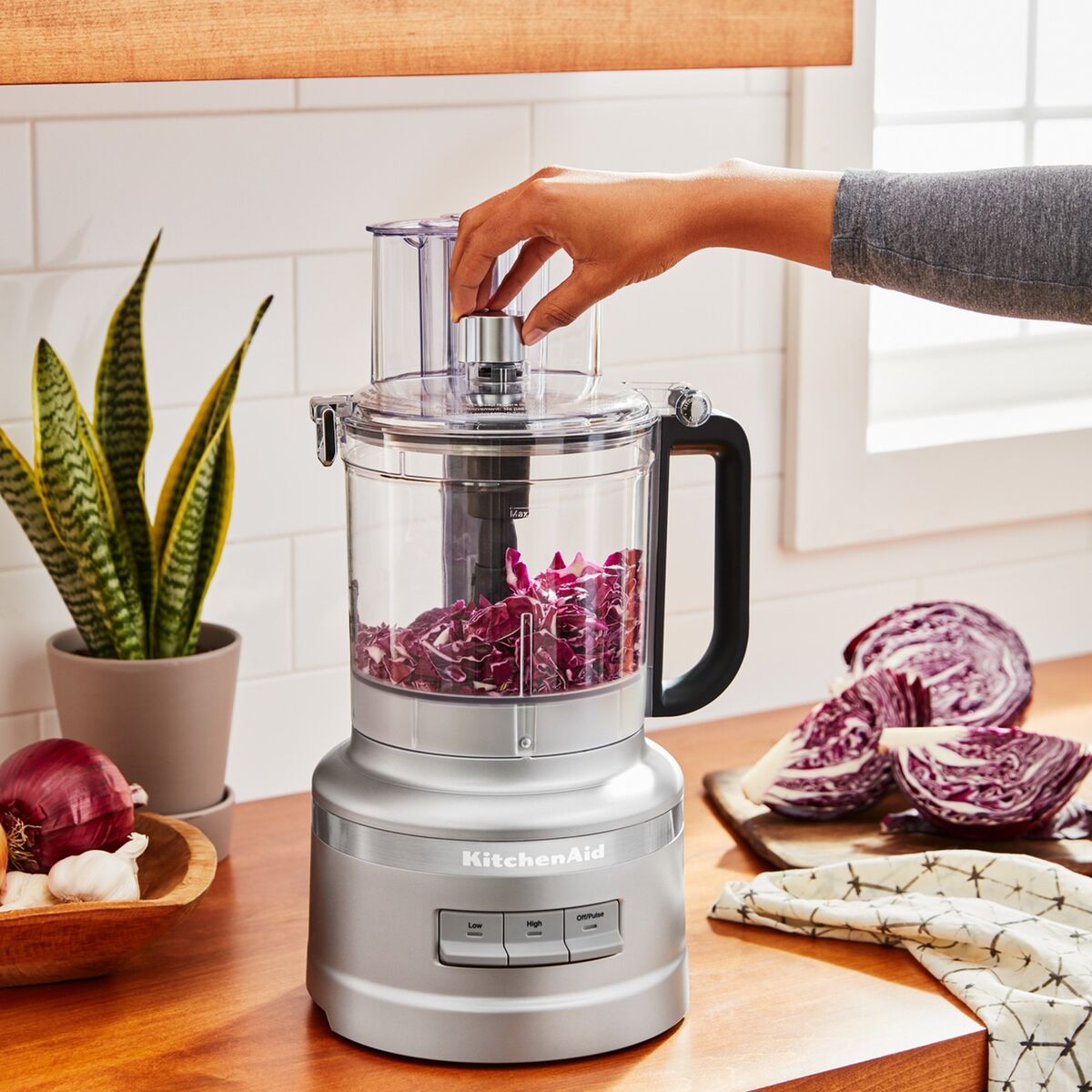 5KFP1319 Foodprocessor 3,1 liter, Contour Silver