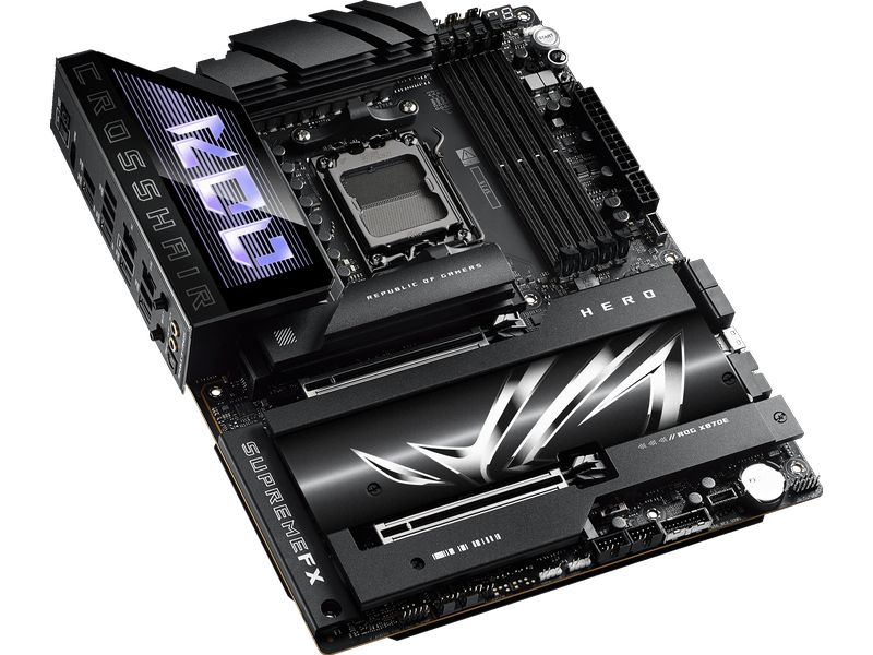 ASUS ROG Mainboard Crosshair X870E Hero Gaming ATX-Mainboard mit X870E-Chipsatz