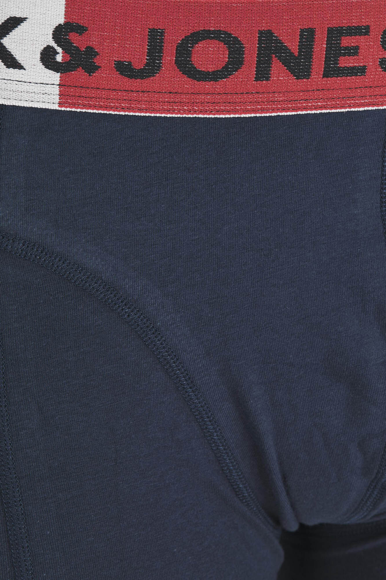 Conjunto de 3 cuecas boxer de algodão combinando.
