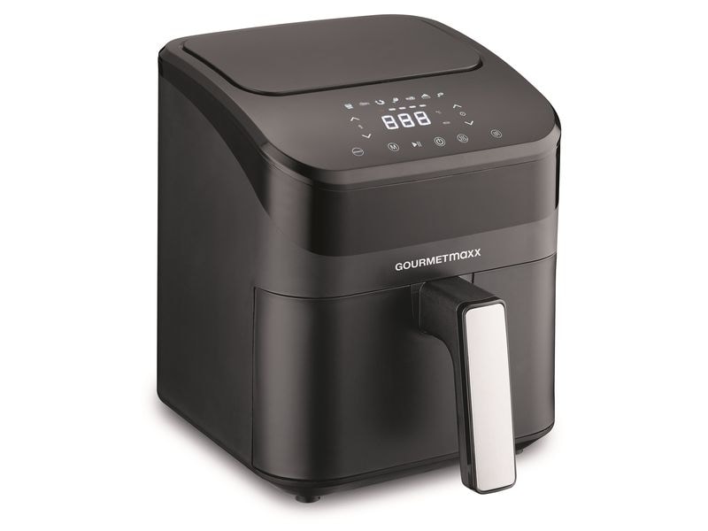 GOURMETmaxx Heissluft-Fritteuse Digital 4 l Vielseitiges Kochgerät mit Heissluft
