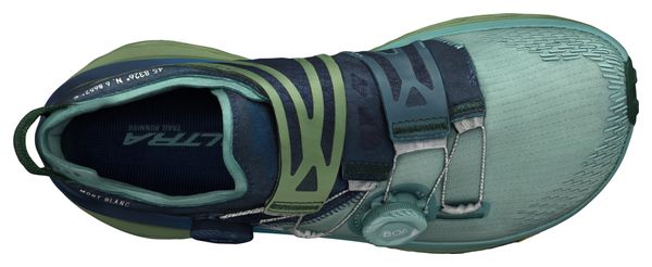 Chaussures Trail Altra Mont Blanc Boa Bleu Vert Femme