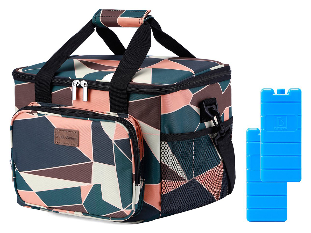 Packaway 4-laags 15 liter geïsoleerde koeltas - Abstract