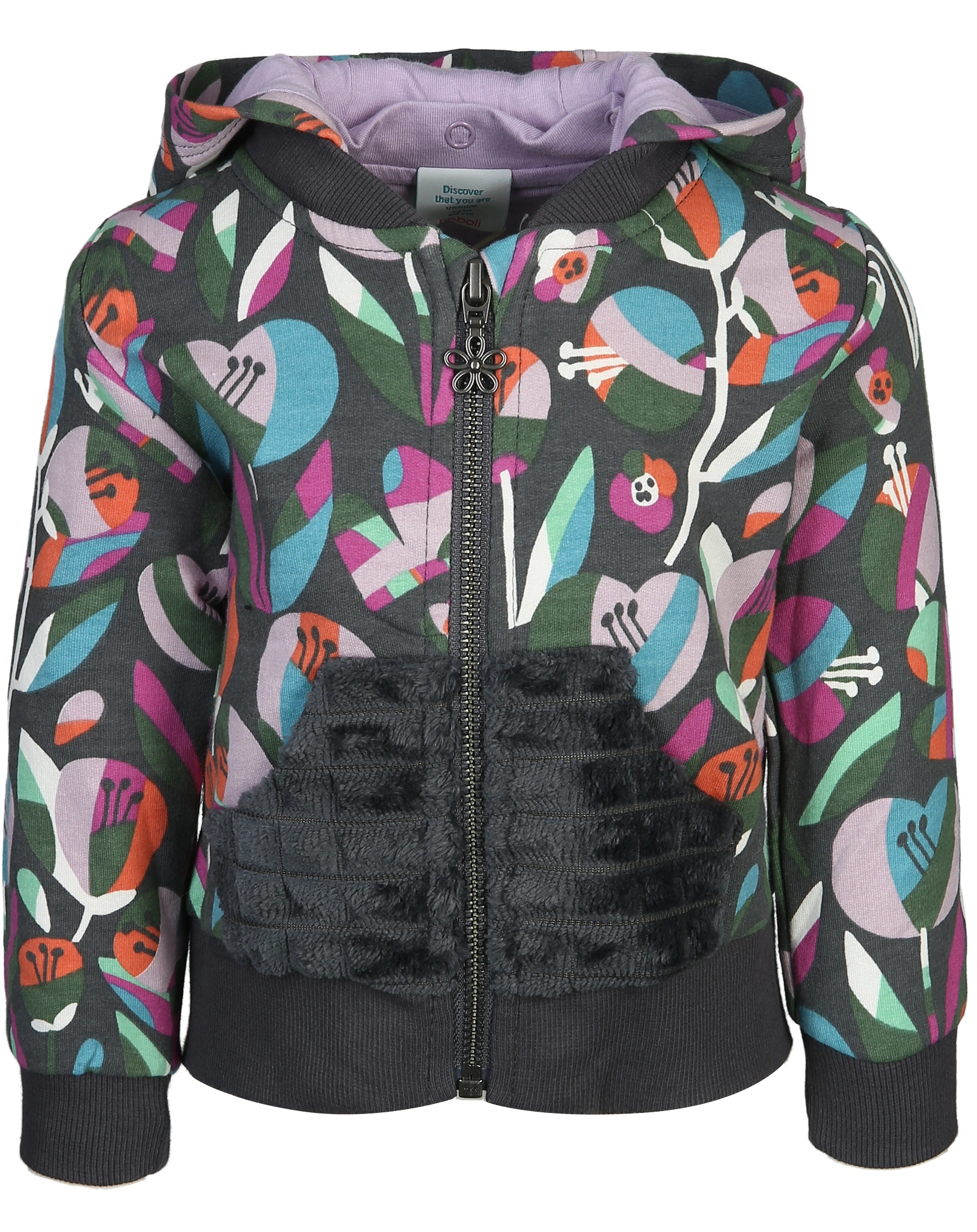 Kapuzen-Sweatjacke TULIP in bunt