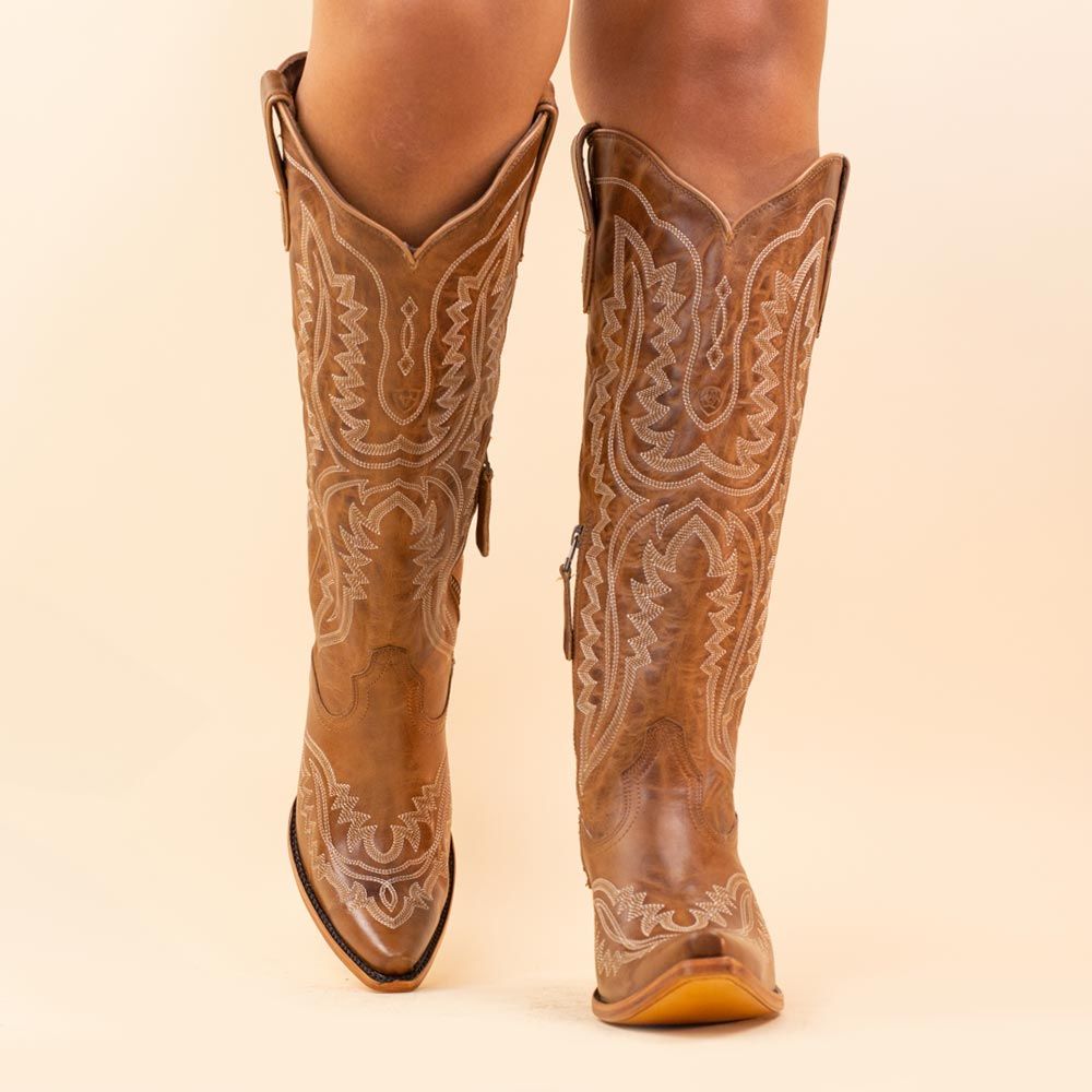 Ariat cowboylaarzen Casanova bruin
