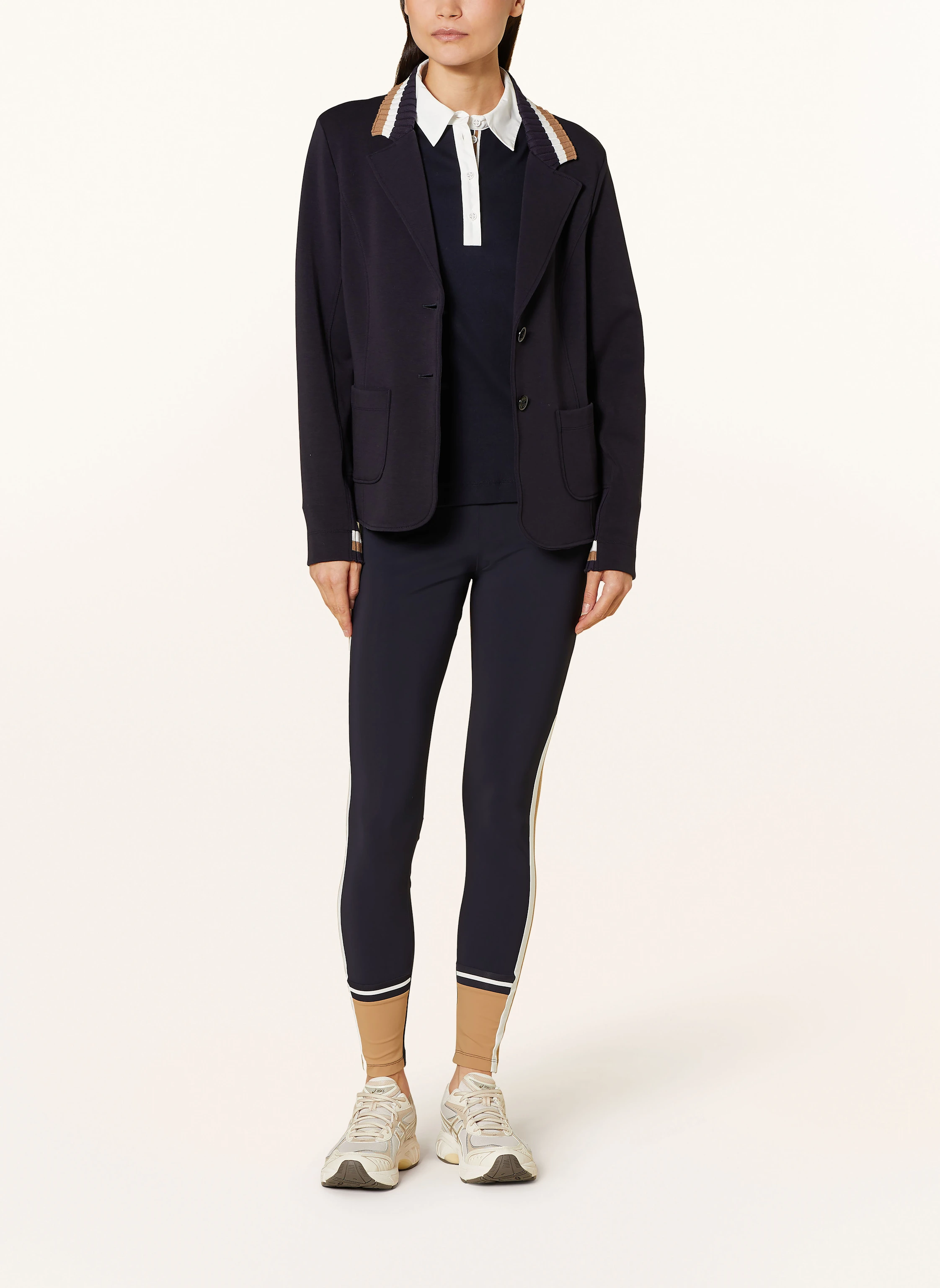 MARC CAIN Leggings SANTA FE mit Galonstreifen