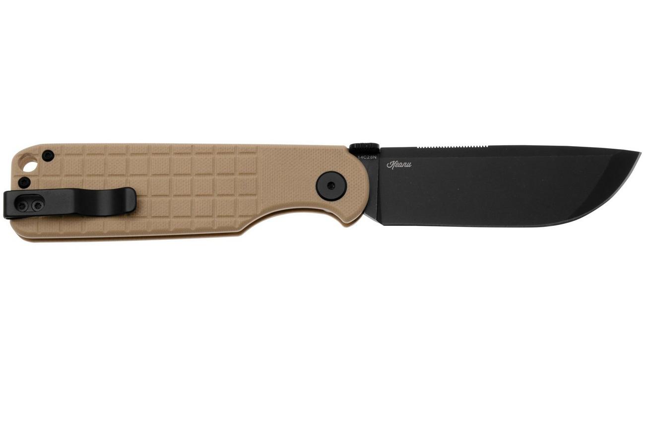 Bestech Glok BG55C Blackwashed Khaki G10, zakmes, Keanu Alfaro Design