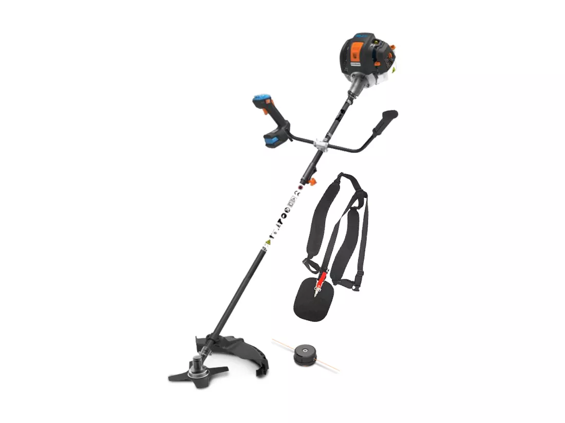 Débroussailleuse thermique 31cc avec démarrage électrique - Lawnmaster