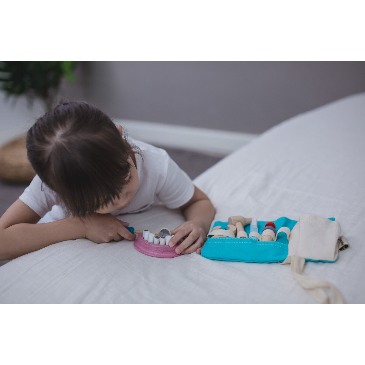 PlanToys PlanToys Holzspielzeug Zahnarzt Set