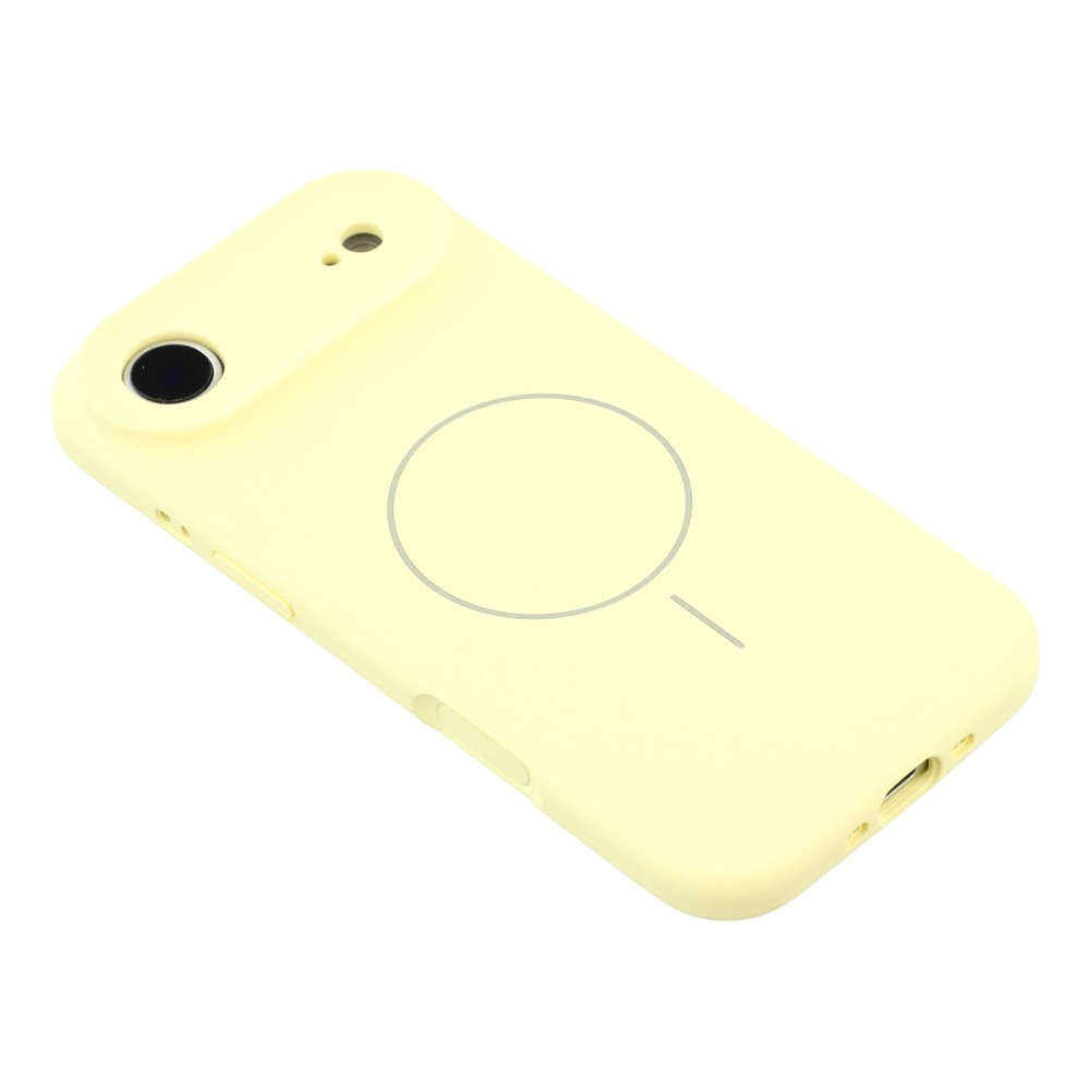 iPhone Air MagSafe Silikon Case Hülle - Gelb