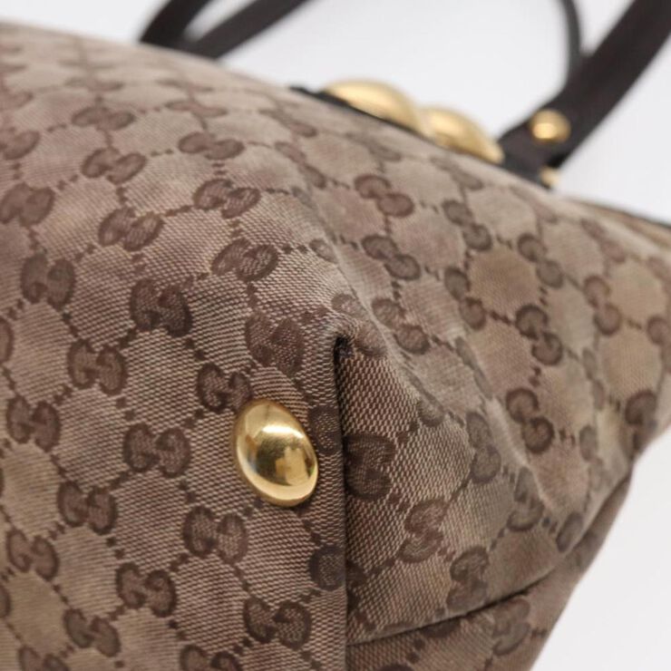 Gucci Vintage Gucci Shoulder Bag Beige