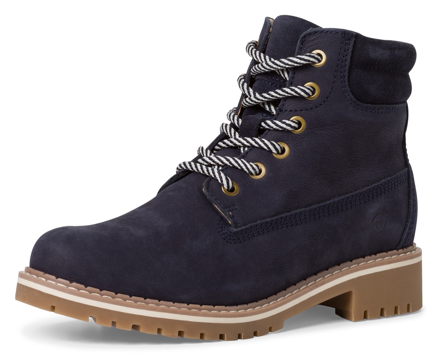 Tamaris Winterboots  , Blockabsatz, Schnürboots, Outdoorschuh mit Duo-Tex-Ausstattung