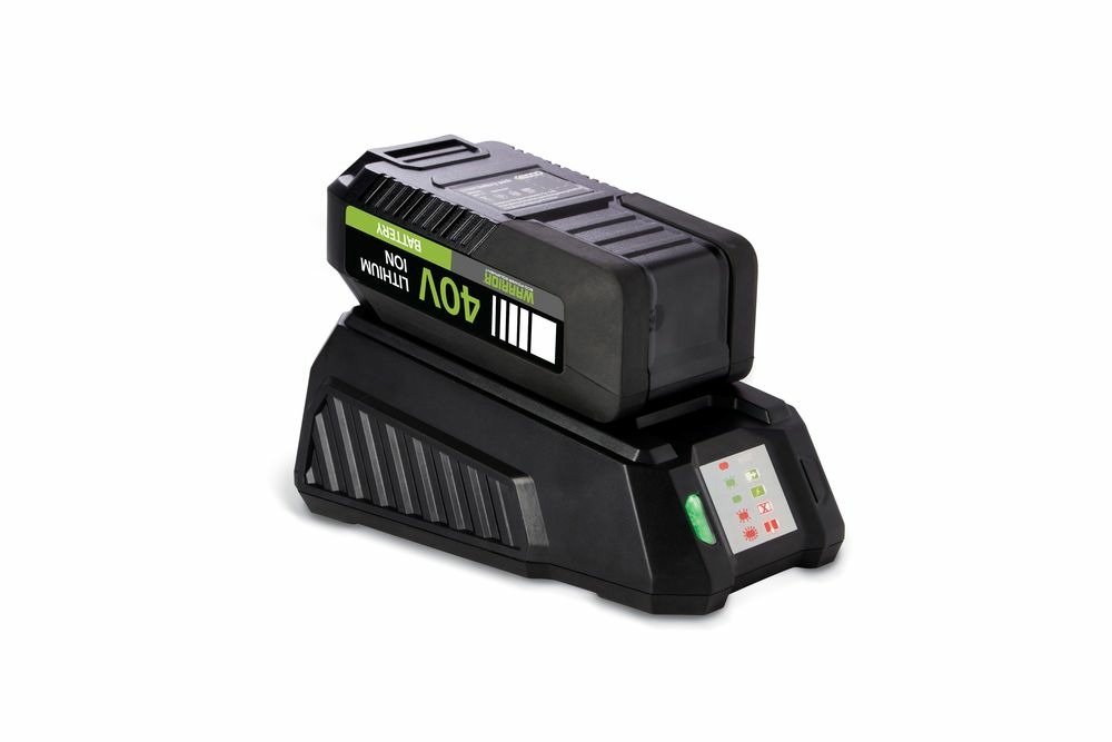 Chargeur de batterie lithium 40v 2.5 ah charge rapide warrior