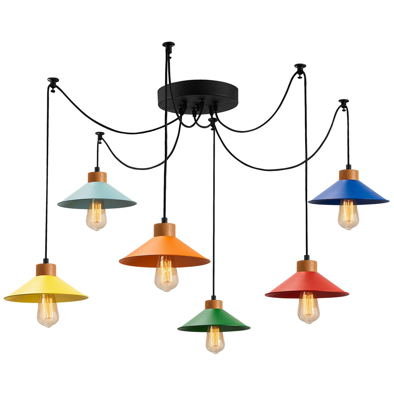 Opviq Suspension Manavgat multicolore - D.144x100 cm