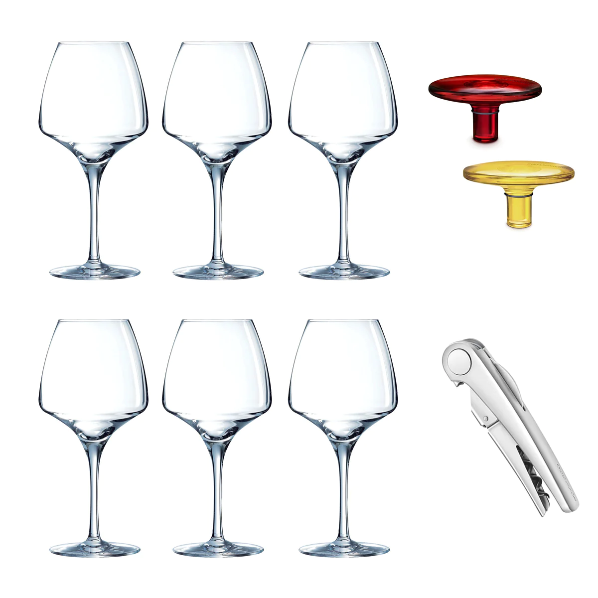 Open-Up - Coffret dégustation verres & accessoires Chef et sommelier
