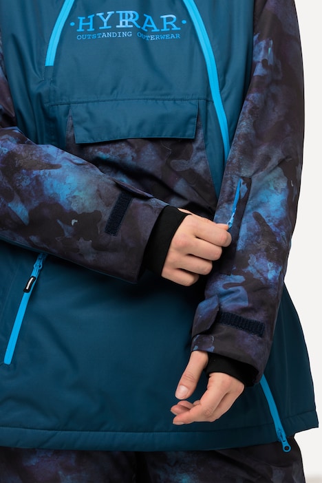Performance-Jacke, wasserdicht, Daumenloch, Schneefang