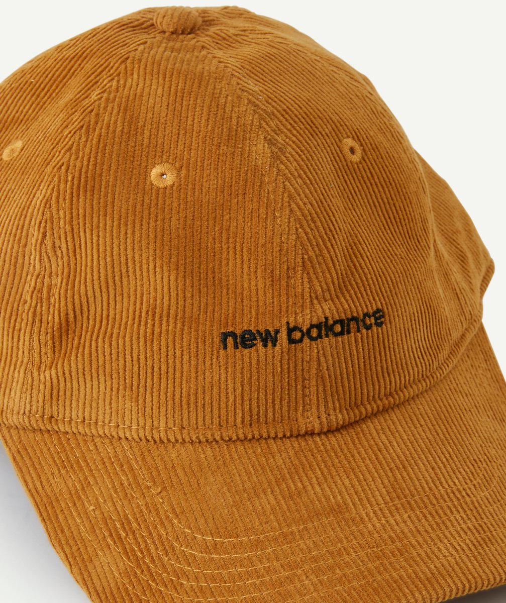 NEW BALANCECASQUETTE EN VELOURS CÔTELÉ CAMEL