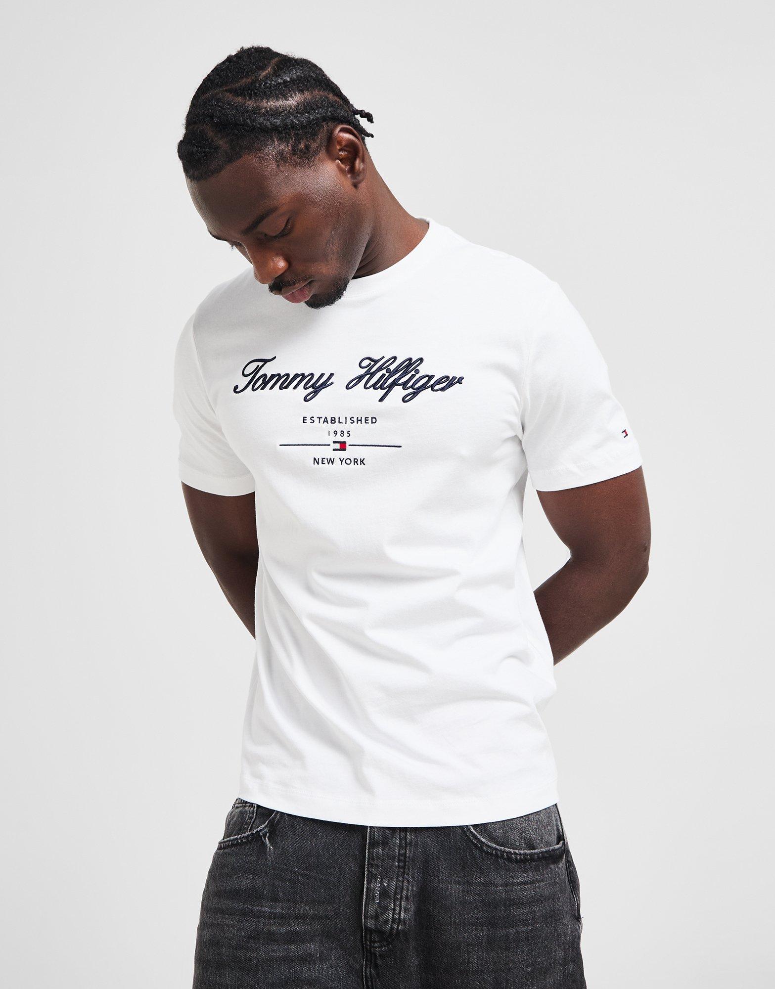 Tommy Hilfiger T-shirt avec inscription brodée