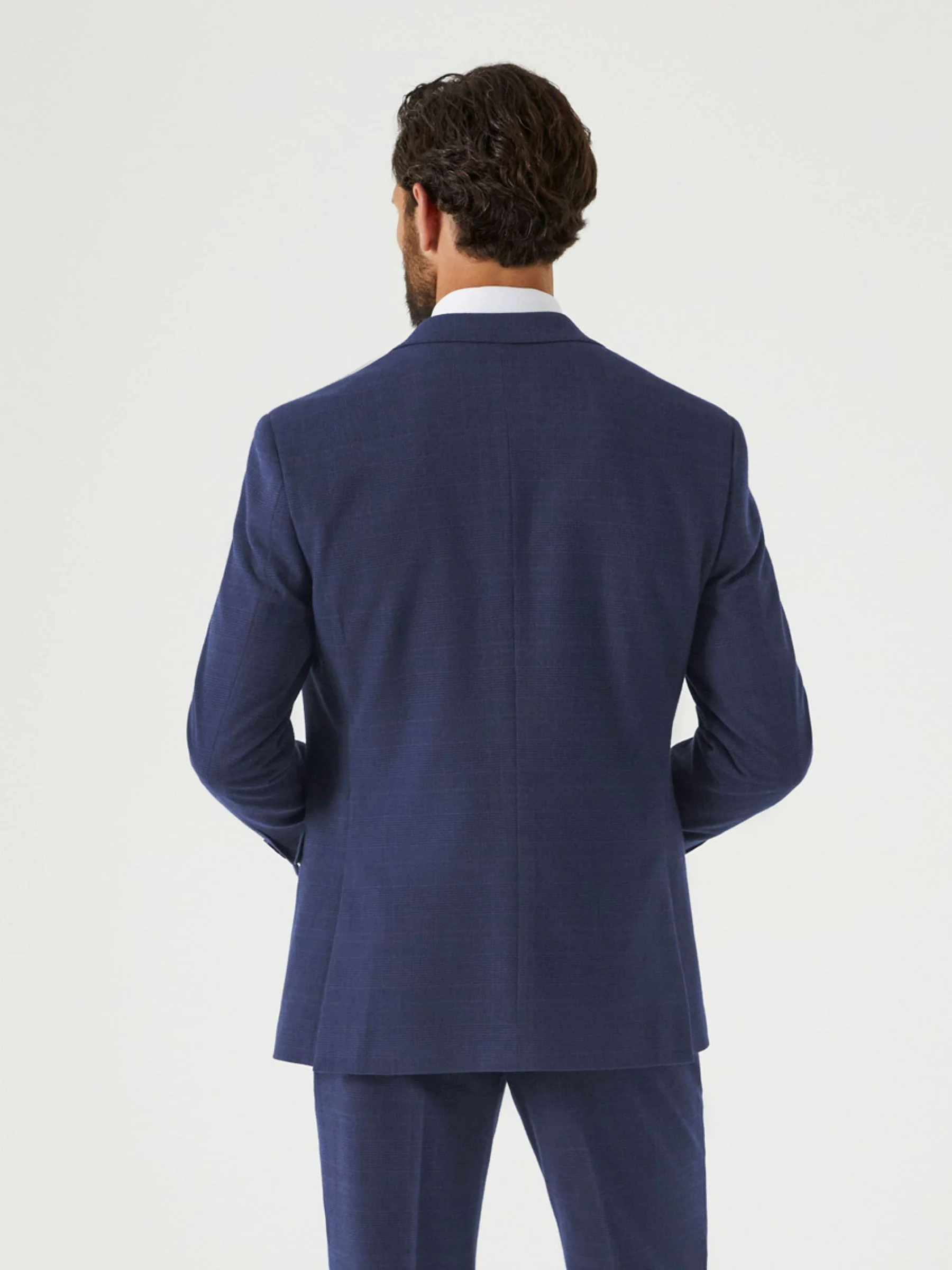 Skopes Guildford Suit Soft Touch Tailored Fit Check Jacket