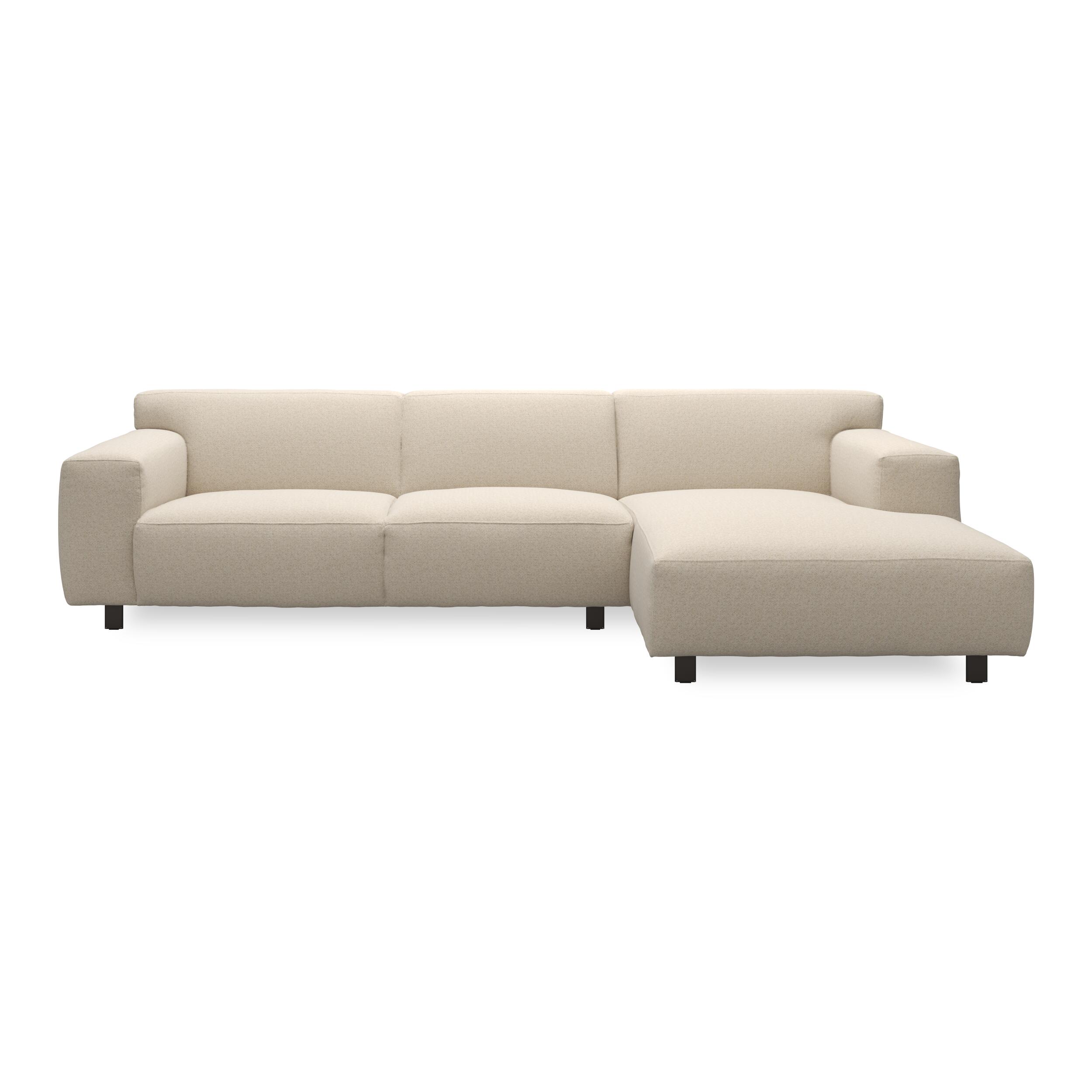 Siena højrevendt sofa med chaiselong
