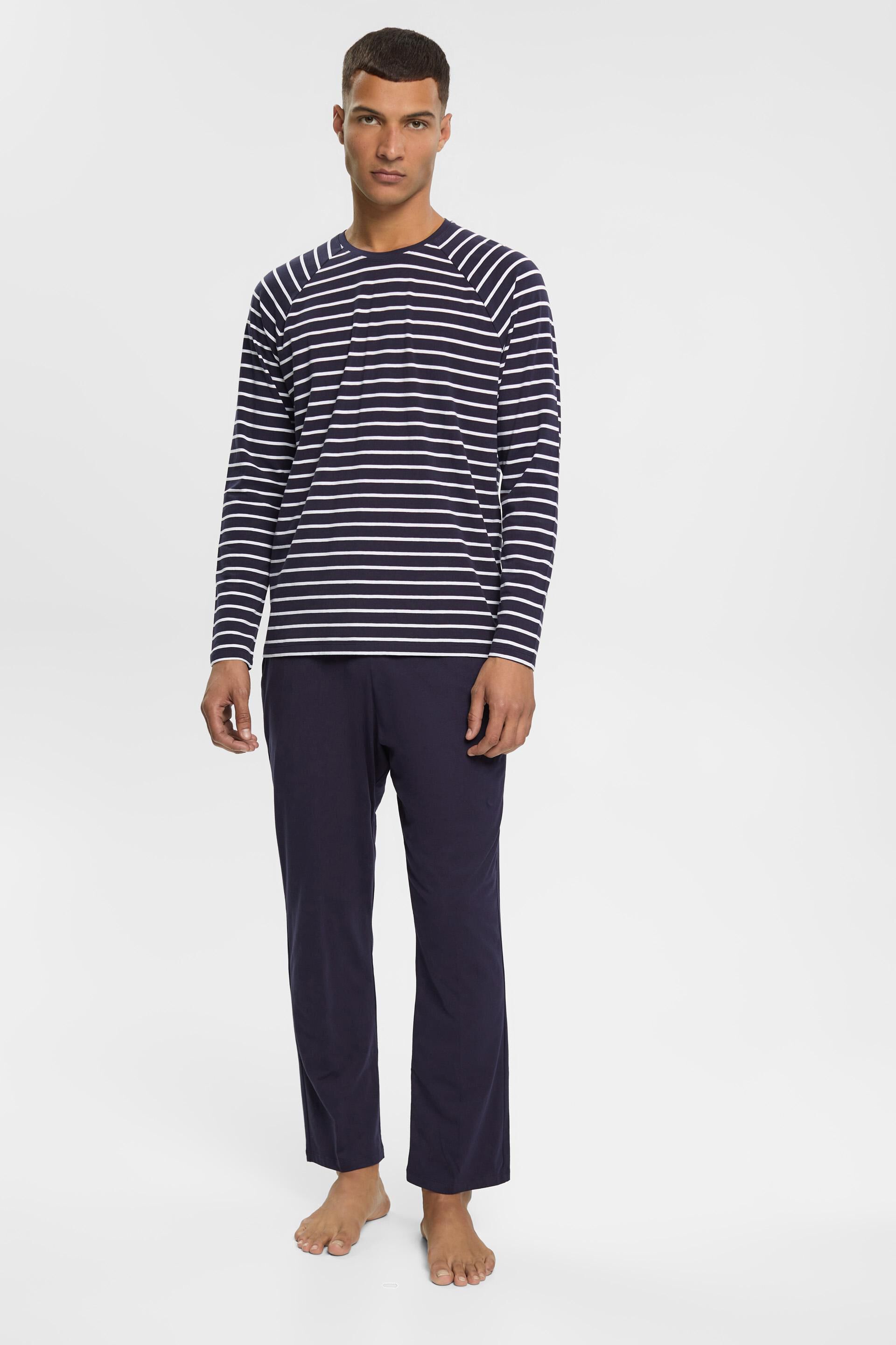 Pyjama en jersey de coupe longue