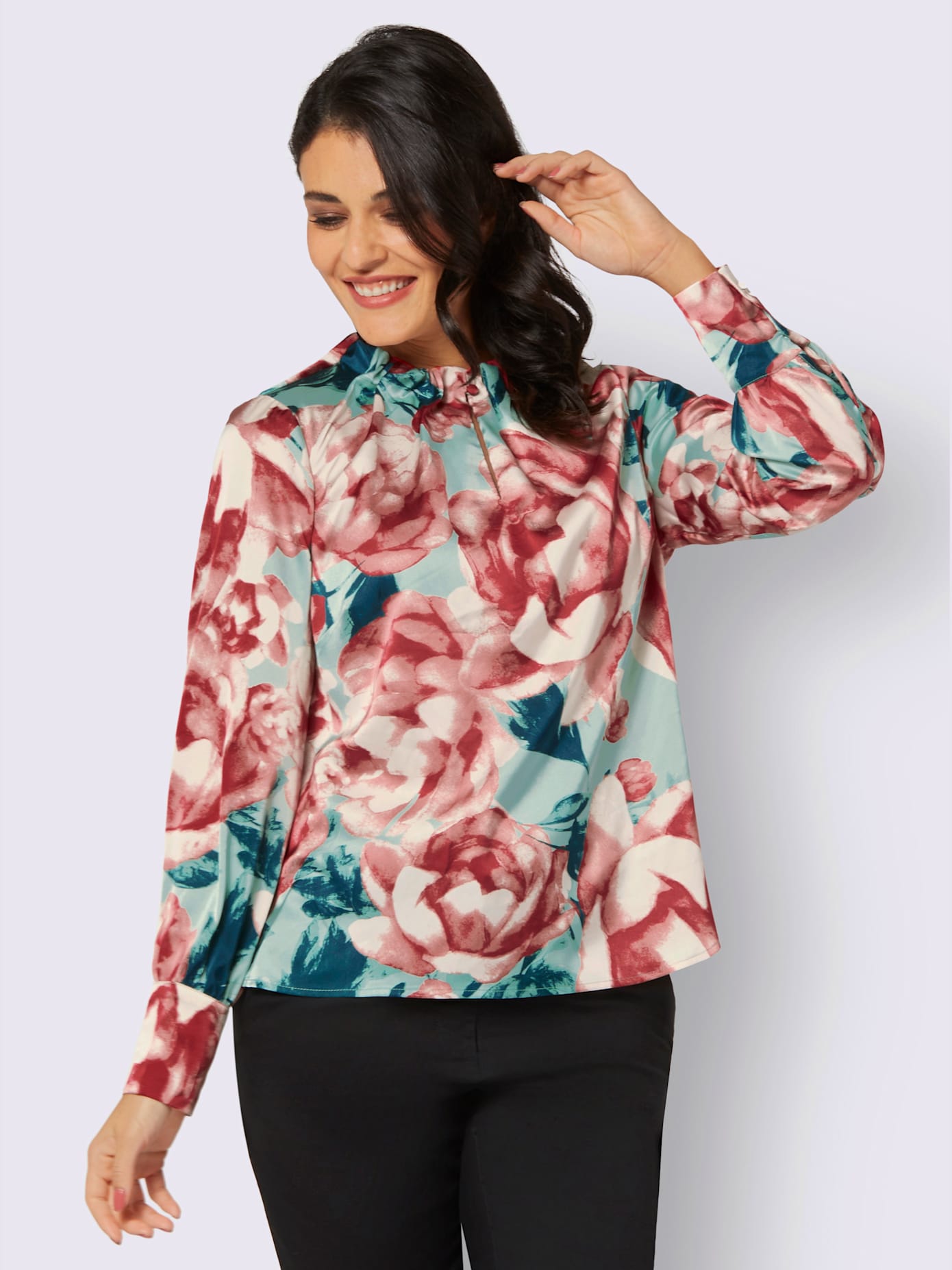 Chemisier imprimé floral