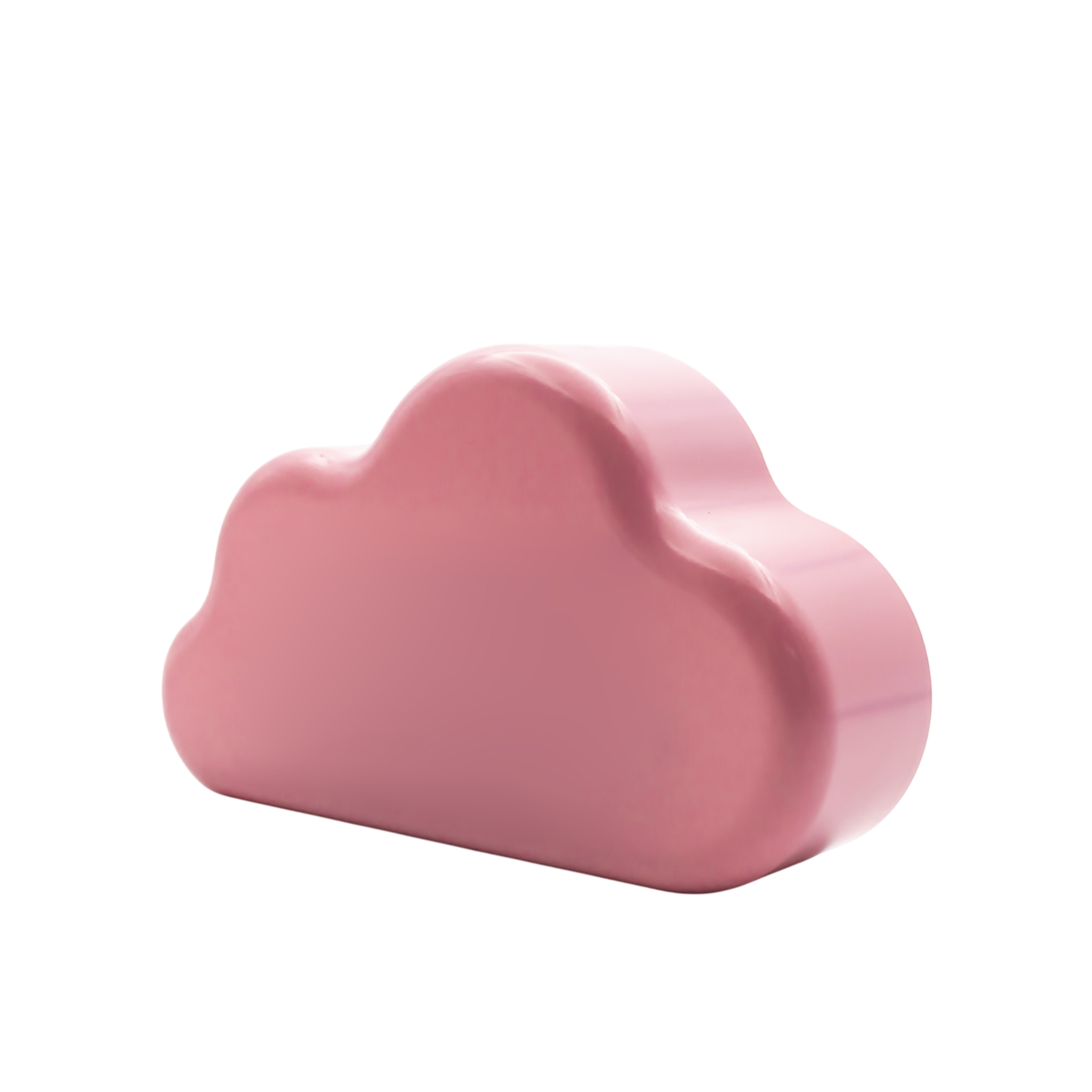 Digitaler Wecker Wolke Rose