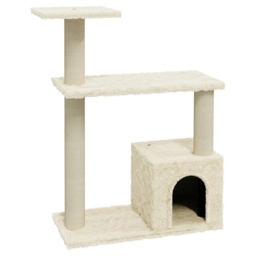 Creme arranhador de sisal Vidaxl para gatos