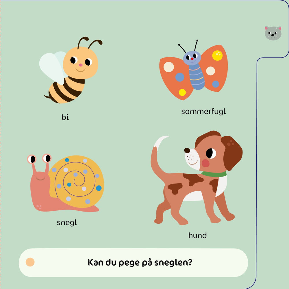 Køb Forlaget Tukan Babys Verden: Mine Første Ord M/faneblade