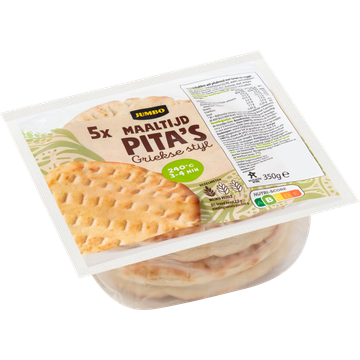 Jumbo - Maaltijd Pita's Griekse Stijl- 5 Stuks