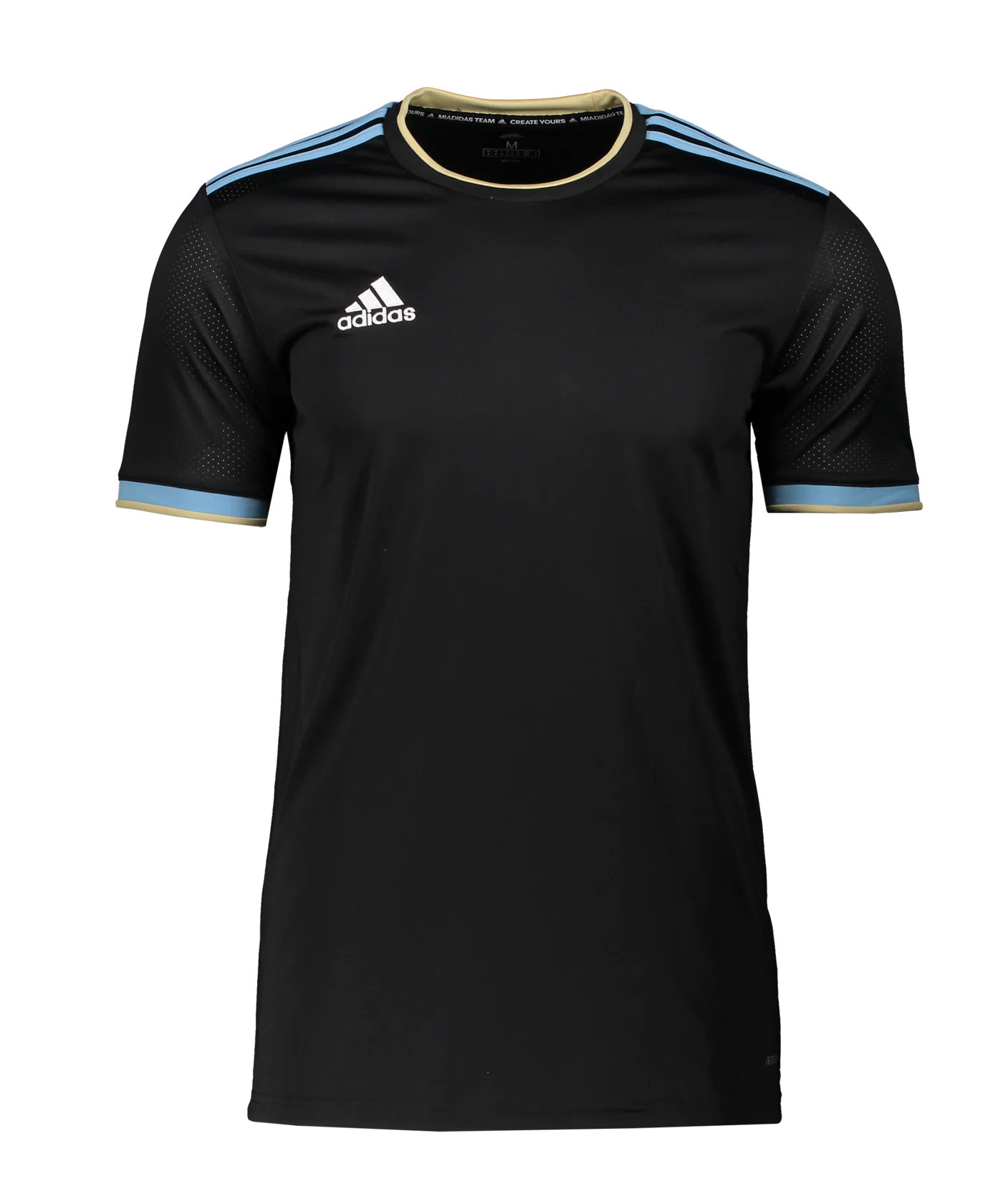 adidas micomp 21 Custom Trikot Schwarz
