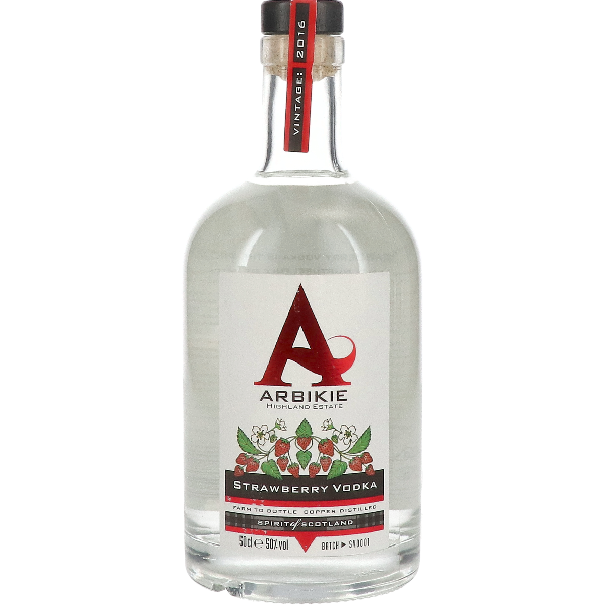 Arbikie Strawberry Vodka 50 cl