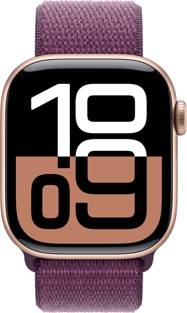 Apple Watch S10 46mm GPS+Cel (Rose Gold Alu/Plum sportsloop)