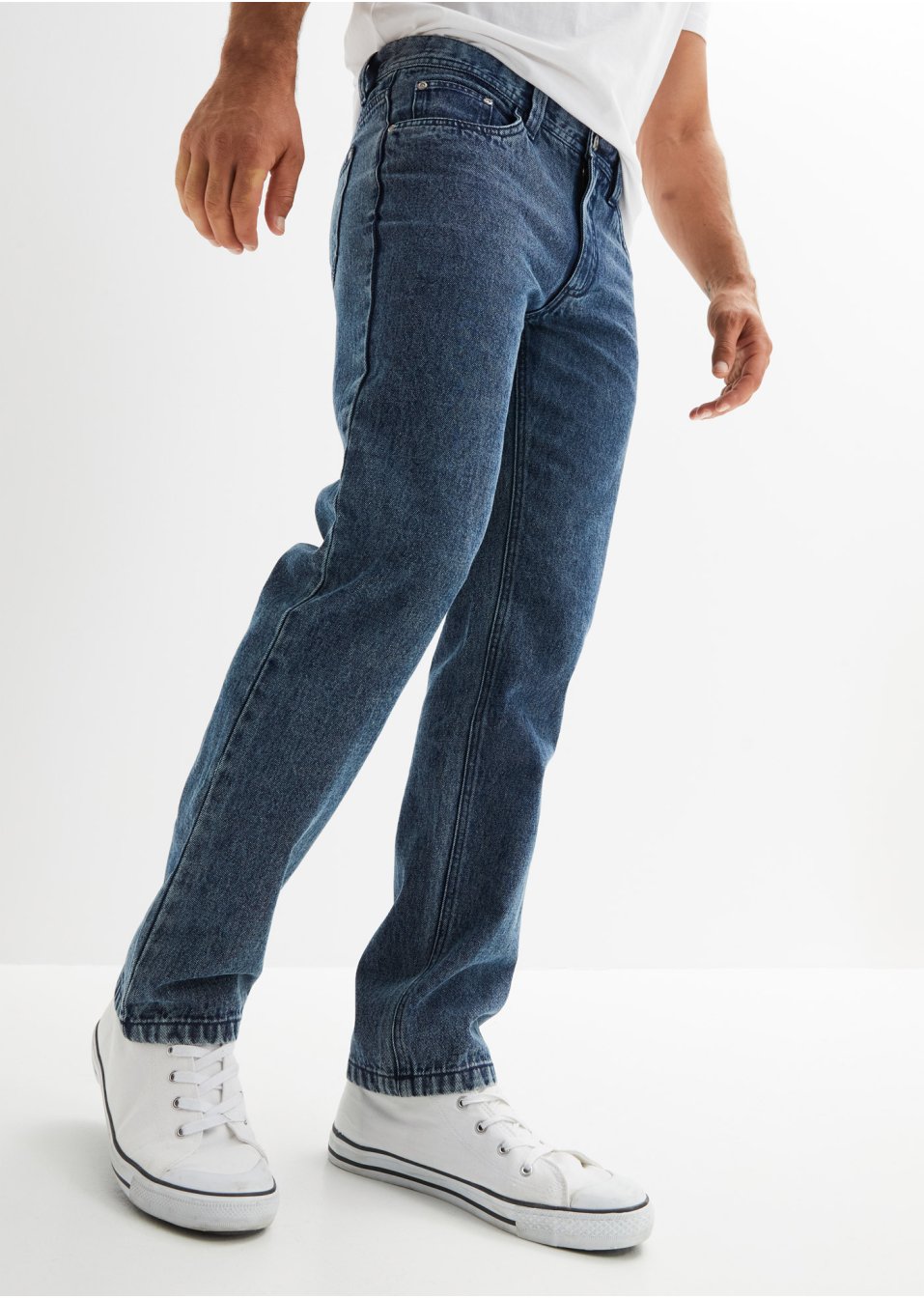 Jean Regular Fit en coton, Straight