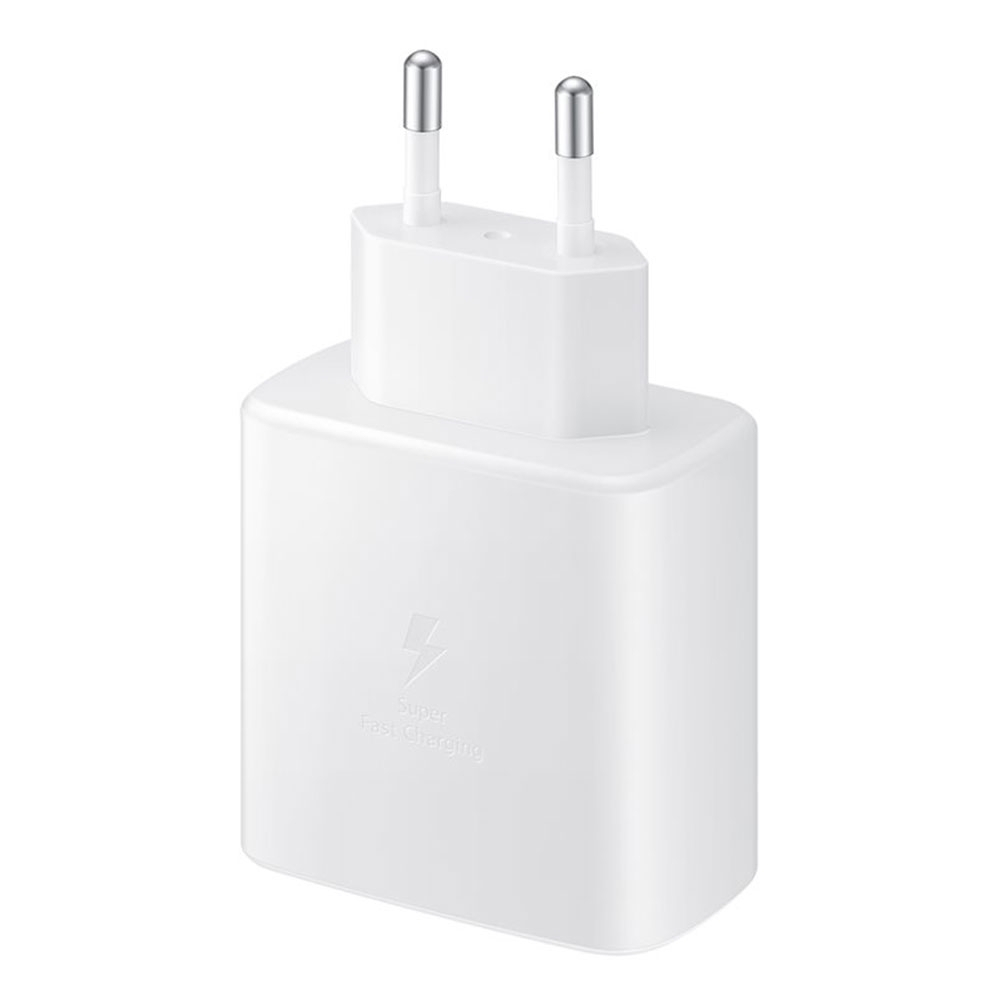 (1m) 45W Galaxy S25  Plus Super Fast Charging 2.0 Schnell Ladegerät (PD/5A)   USB C Ladekabel (EP-TA845XWEGWW) - Weiss